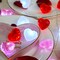 Valentine Day Decor 10 ft 30 LEDs 3D Heart Lights, Red White Pink Fairy String Lights with Remote Battery Operated, Valentines Decorations for The Home Bedroom Garland Wedding Indoor Timer